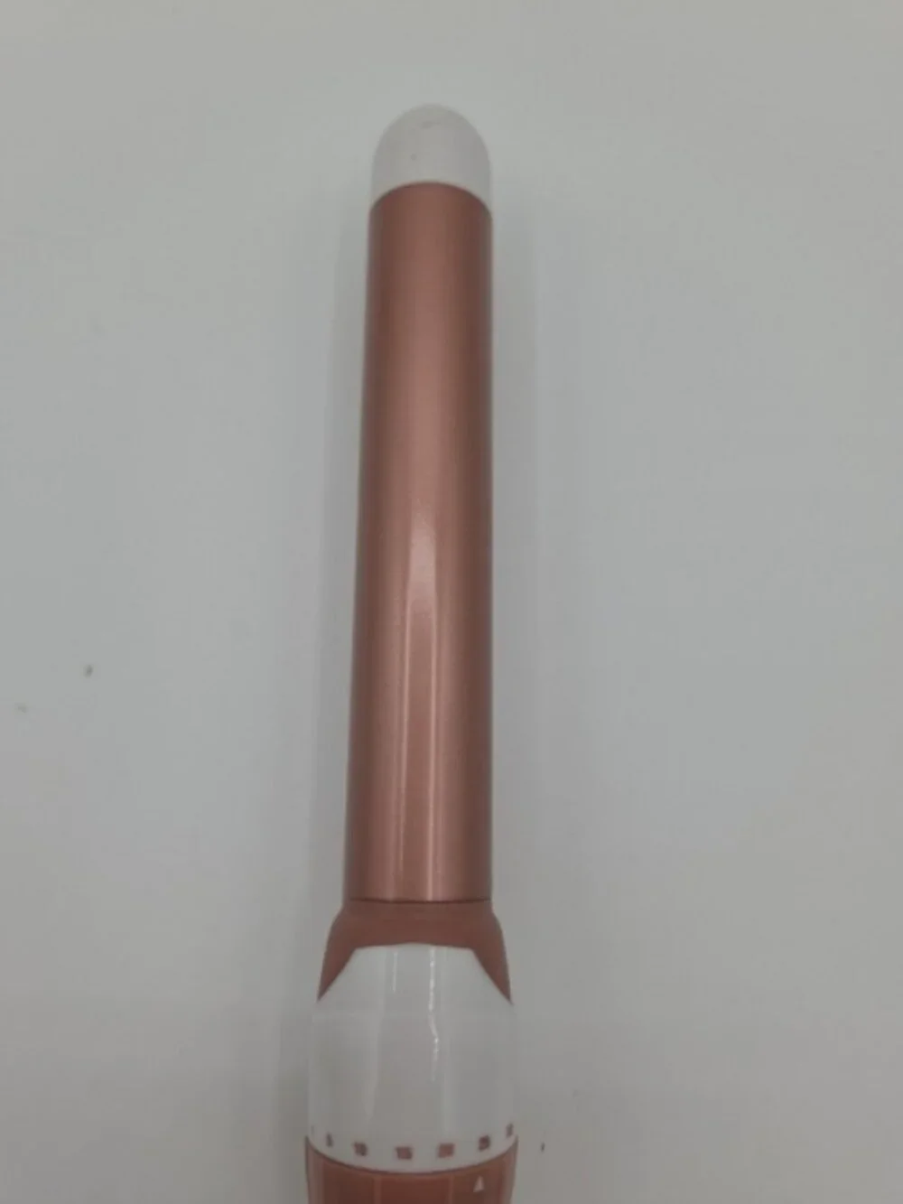 Conair Double Ceramic 1‑Inch Curling Wand White/Rose Gold Flawless Waves Works